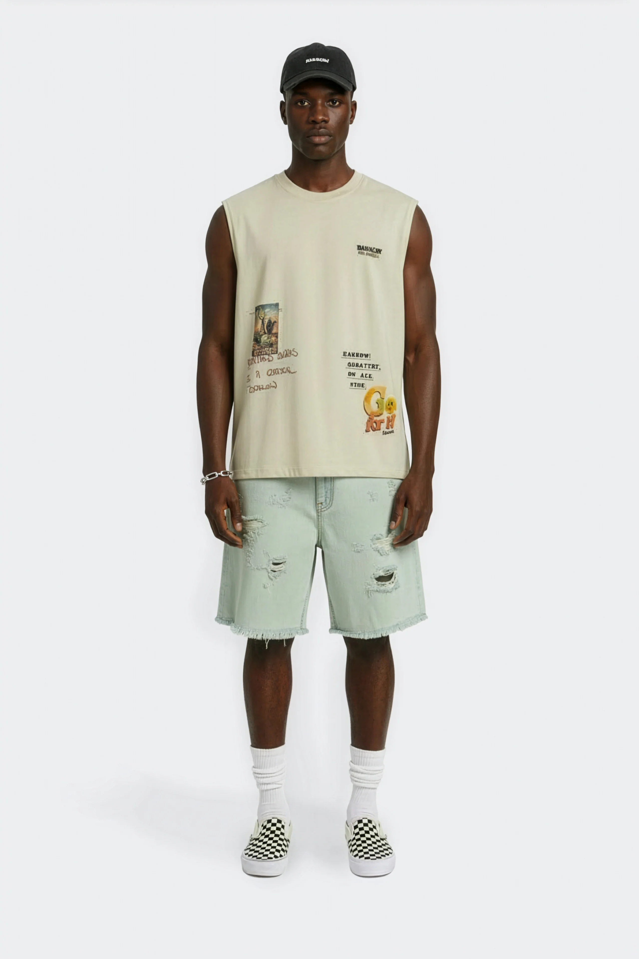 Barrow Denim Shorts - Image 3