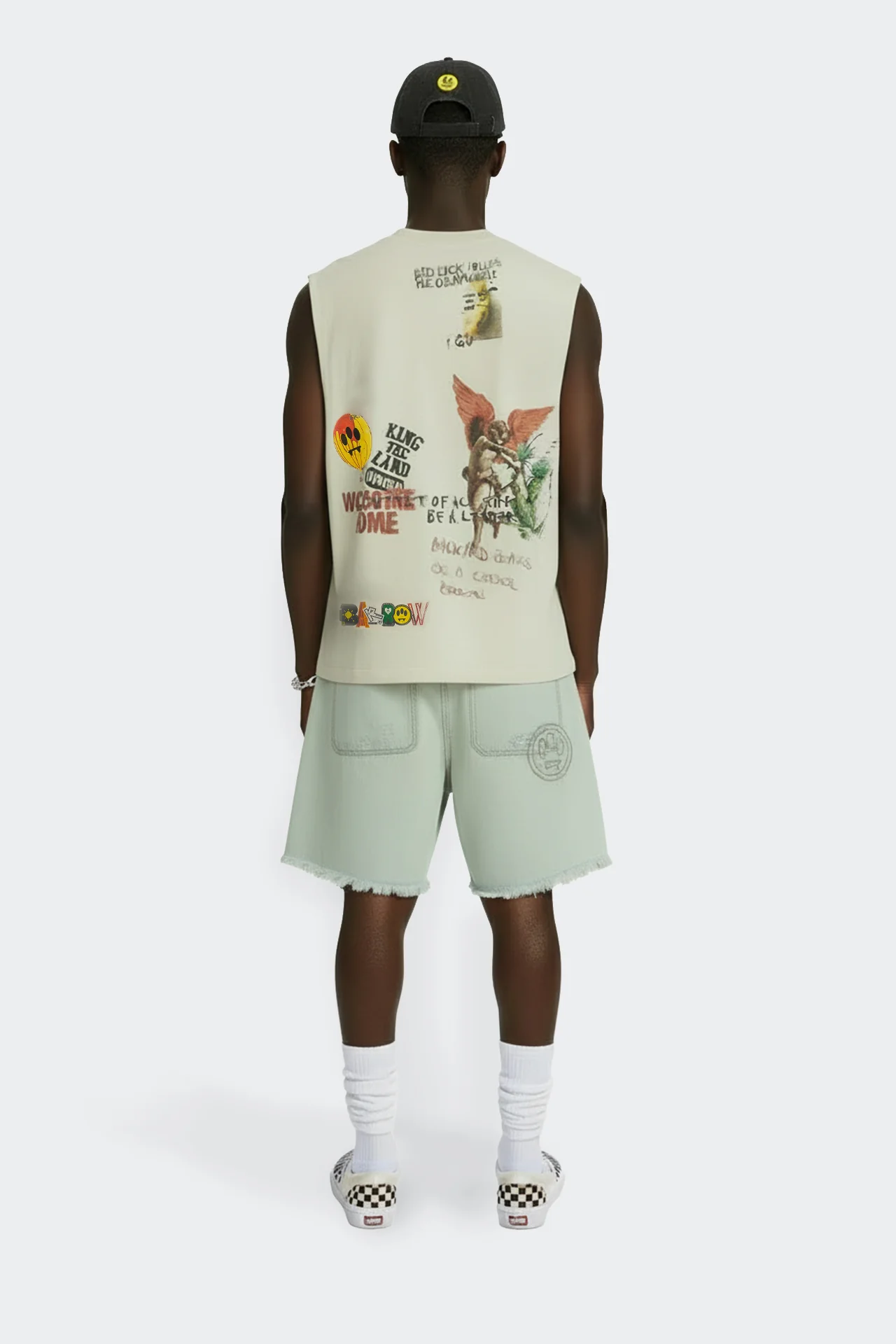 Barrow Denim Shorts - Image 4