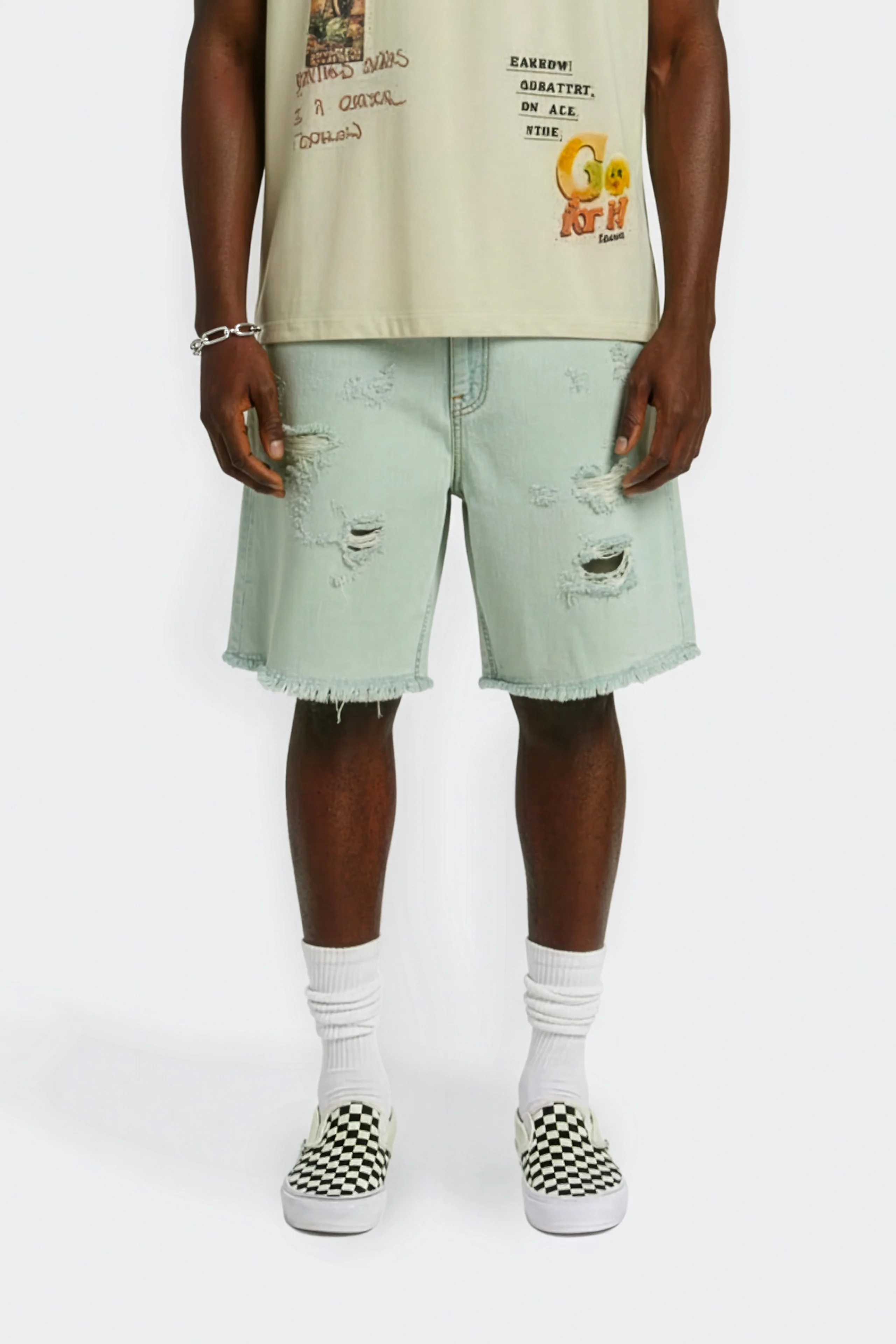 Barrow Denim Shorts - Image 5